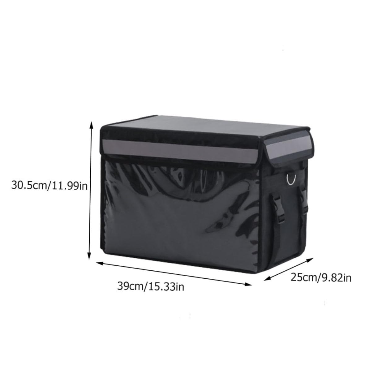 Isolierte Lebensmittelbox 32l aus Oxfordgewebe mit Aluminiumfolie und Eisen