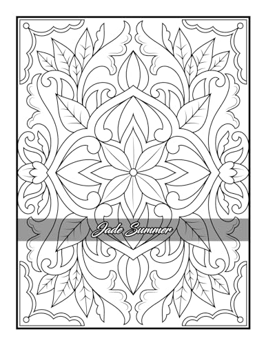 100 Amazing Patterns: An Adult Coloring Book with Fun, Easy, and Relaxing Coloring Pages - Image 40