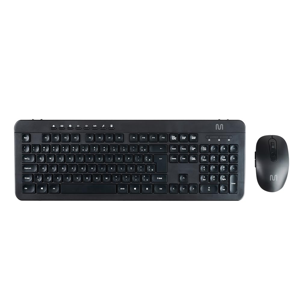 Kit Teclado e Mouse Sem Fio Multi Recarregável Com Bateria - TC250