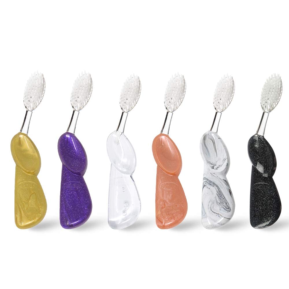 RADIUS Cepillo de dientes grande para mano derecha, 6 unidades