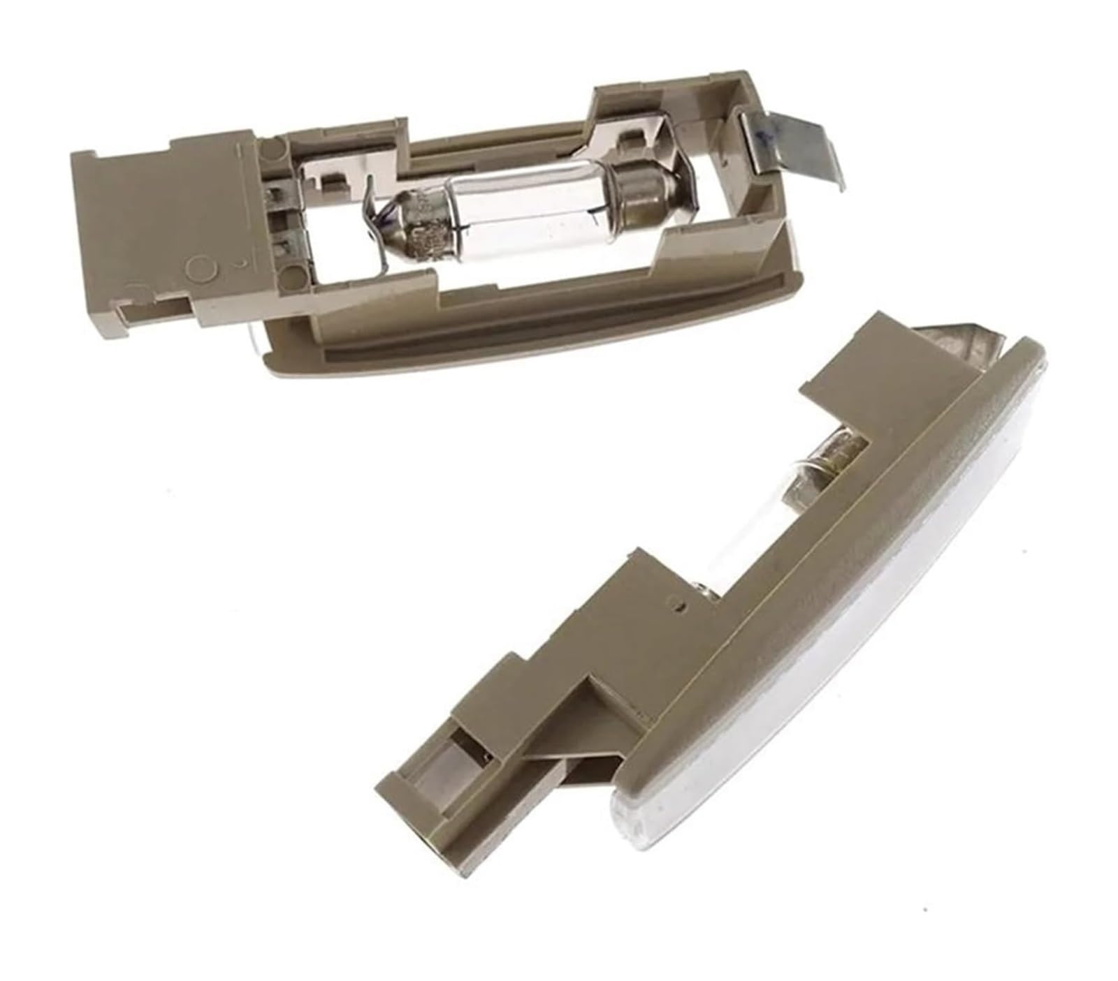 Lámpara de techo tipo domo beige 1KD947109A acabado original Superb 6