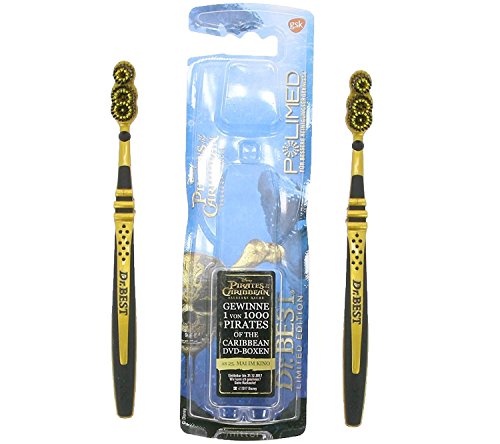 Dr. BEST Piratas del Caribe Disney Cepillos de Dientes polimed Medio 2 Pirates of the Caribbean