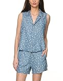  G-STAR RAW Damen Bronson Short Suit Jumpsuit, Blau (lt Indigo Aged/Milk ao 8836-8403), S