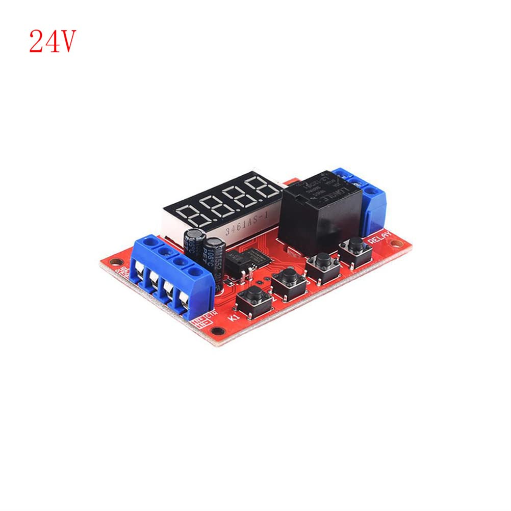 DC 5V 12V 24V modulo relè di rardo regolabile 32 modalà