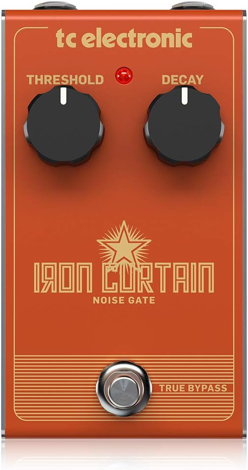IRON CURTAIN NOISE GATE Ultra Fast and Efficient Noise Gate with 2-Knob Interface