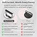 Smash Burger Press Stainless Steel, Burger Smasher for Griddle w/Heat Resistant Handle, Hamburger Press, Dishwasher Safe Grill Press for Griddle, Meat Press & Griddle Press for Flat Top Grill Cooking