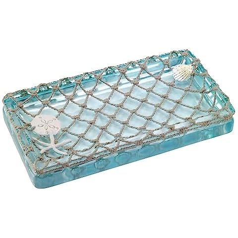 Avanti Linens Seaglass Decorative Tray Cover