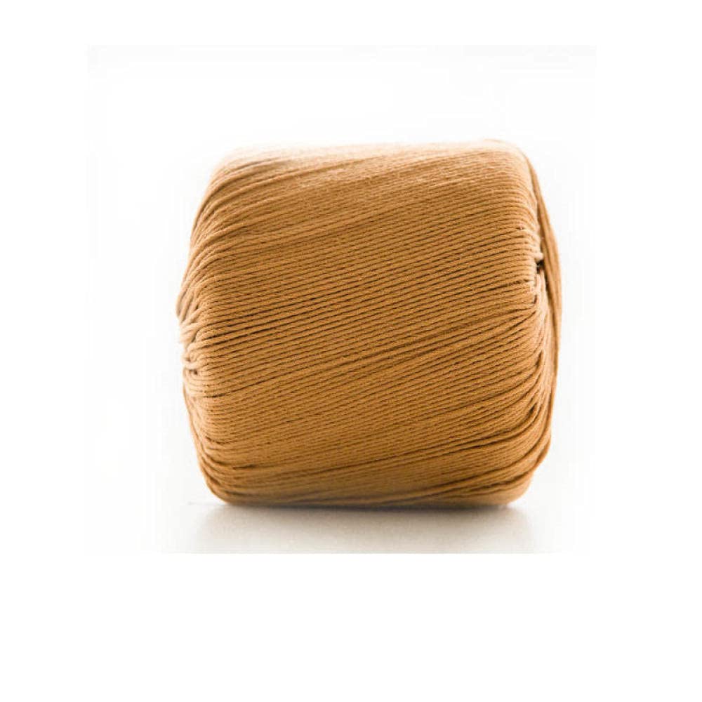 Gomitoli Filo Thread Di Pizzo Perla Fatti A Mano Fai Da Te Maglieria A Maglia A Maglia Mercerizzata Fine Filato Palla All'Uncinetto Maglione A Maglia A Mano Scarpe In Cotone-20 Brown._10 Pezzi