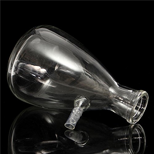 500Ml 24/29 Laboratoire Filtrant Verre Adaptateur De Tuyau De Bouteille De Fiole De 10Mm