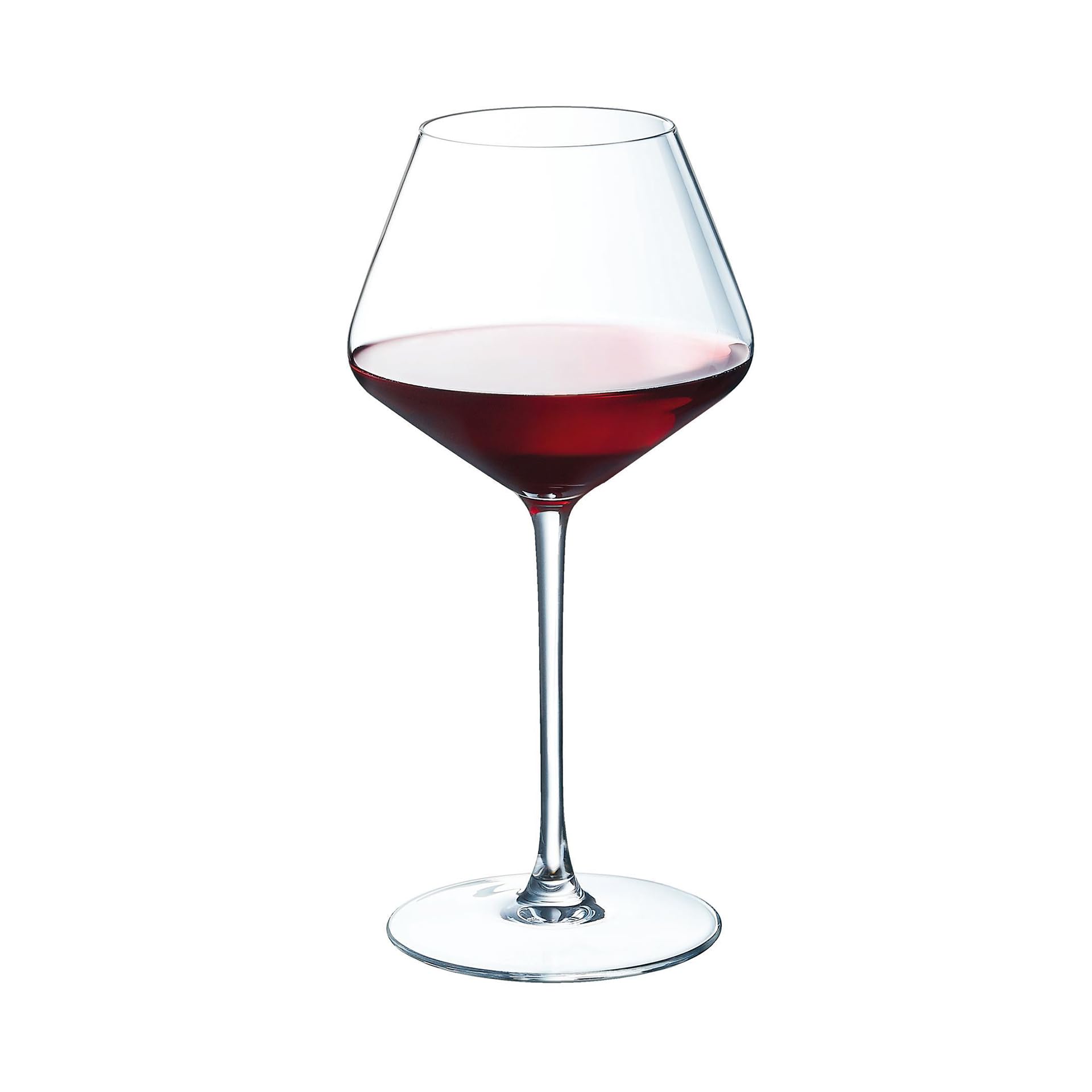 Cristal D'Arques Vaso de pie 42 cl Último | Cristalino sin plomo, cristal de pie para degustación, apto para lavavajillas, fabricado en Francia