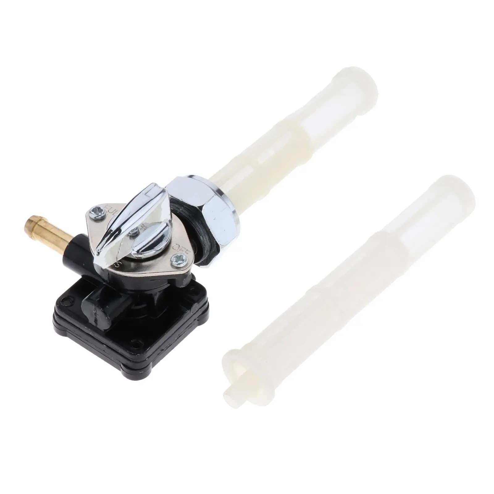 Montaggio iniezione e accessori per moto Rubinetto del carburante, interruttore di spegnimento del gas resistente, adatto per Flst Fxst di ricambio Rubinetto Benzina Moto