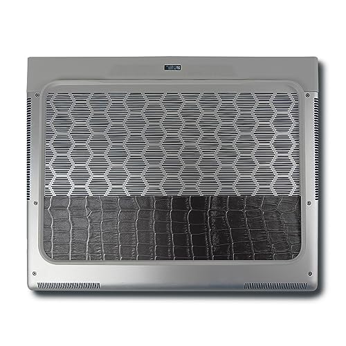 Image of MightySkins Skin Compatible with Alienware X16 R1 (2023) Full Wrap Kit - Black Gator Skin | Protective, Durable, and Unique Vinyl Decal wrap Cover | Easy to Apply & Change Styles | Made in The USA