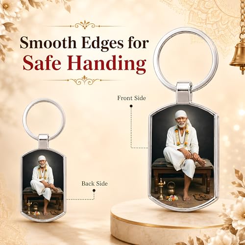Image of Premium Printed Metal Keychain for Men & Women | High-Definition Artwork Print | Durable Key Ring for Car, Bike, Home & Office Keys | Stylish Decorative Key Holder Gift