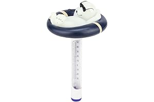 Digital Thermometer and Animal Floating Pool Toy
