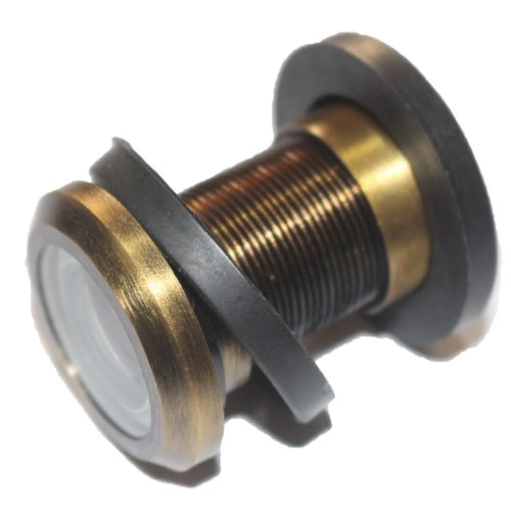 RiseOm Brass Door Peephole (Door Eye) 180 Degree Viewer (Antique) (B081SVM2D9) Amazon Price History, Amazon Price Tracker