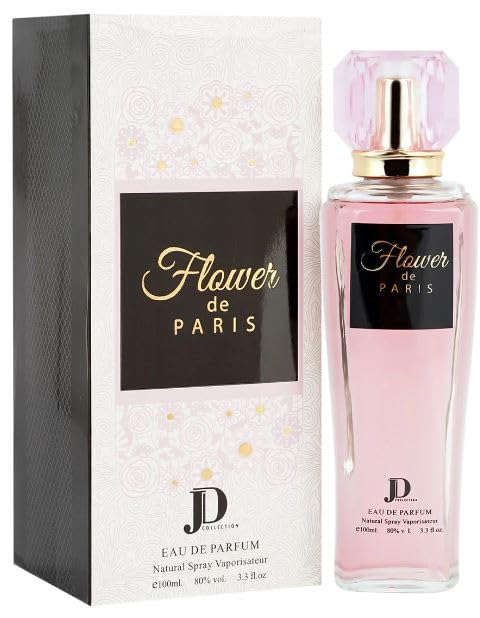 JD COLLECTION Flower De Paris Eau De Parfum 100ml Perfume for Women