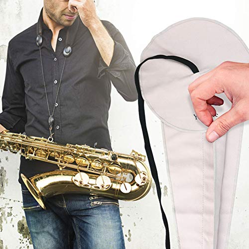 YZNlife Saxophone Cleaning kit with Case for Clarinet Flute and other Wind & Woodwind Struments Including Thumb Rest Cushion Reed Case Mouthpiece Brush Mini Screwdriver Cleaning Cloth