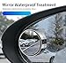 Car Blind Spot Mirrors, 2 Pack - 360° Adjustable HD Wide-Angle Rear View Convex Mirrors, Waterproof No-Drill Suction Cup, Anti-Glare, Easy Install, Universal for Cars, SUVs, Trucks & Vans