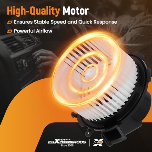 Image of maXpeedingrods HVAC Heater Blower Motor Assembly 700319 Fits for Dodge Sprinter 3500 2007-2009, for Mercedes-Benz Sprinter 2500 2010-2018 3500 2010-2017 3500XD 2018# PM4115 68012680AA LFh1502