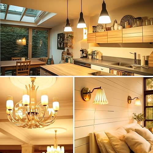 Lepro E14 LED Lampe, 6er-Pack, 4.9W 470 Lumen Glühbirne,entspricht 40W Glühlampe, 2700 Kelvin Warmweiß, P45 180° Abstrahlwinkel Energiesparlampe 3