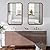 WallBeyond 24x36 Inch Wood Mirror for Bathroom, Wooden Frame Wall Mirror Farmhouse Wall Mounted Rectangle Mirror for Vanity (Horizontal/Vertical Walnut Color)