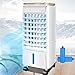 3-in-1 Mobile Klimageräte/Klimaanlage Ohne Abluftschlauch，Luftkühler/Ventilator/Luftbefeuchter,3 Gebläsestufen,4.5 l Tank
