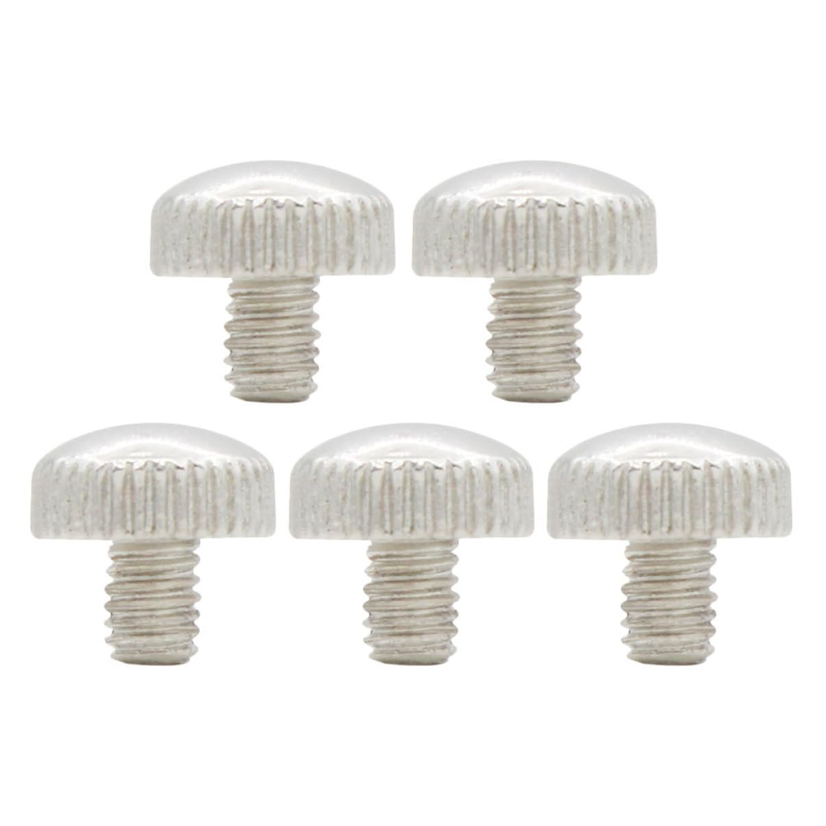 FAVOMOTO Replacement Trumpet Ring Screws 5pcs Set Durable Metal for Trumpet Accessories