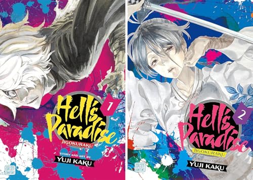 Image of Hell's Paradise: Jigokuraku Complete Vol. 1-13 Collection 13 Book Bundle Set by Yuji Kaku Plus 5 Kokuyo Campus Notebooks of Spy x Family Limited Edition