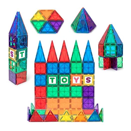 Playmags 60 Piezas Starter Set: con imanes más Fuertes garantizados, Robusto, súper Duradero con Azulejos de Color Claro Vivo. Accesorios Clickins de 6 Piezas para Mejorar tu Creatividad