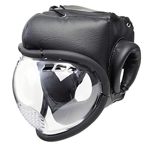 Protège-tête armes et full contact Playwell Kudo Noir casque de sécurité intégral SR