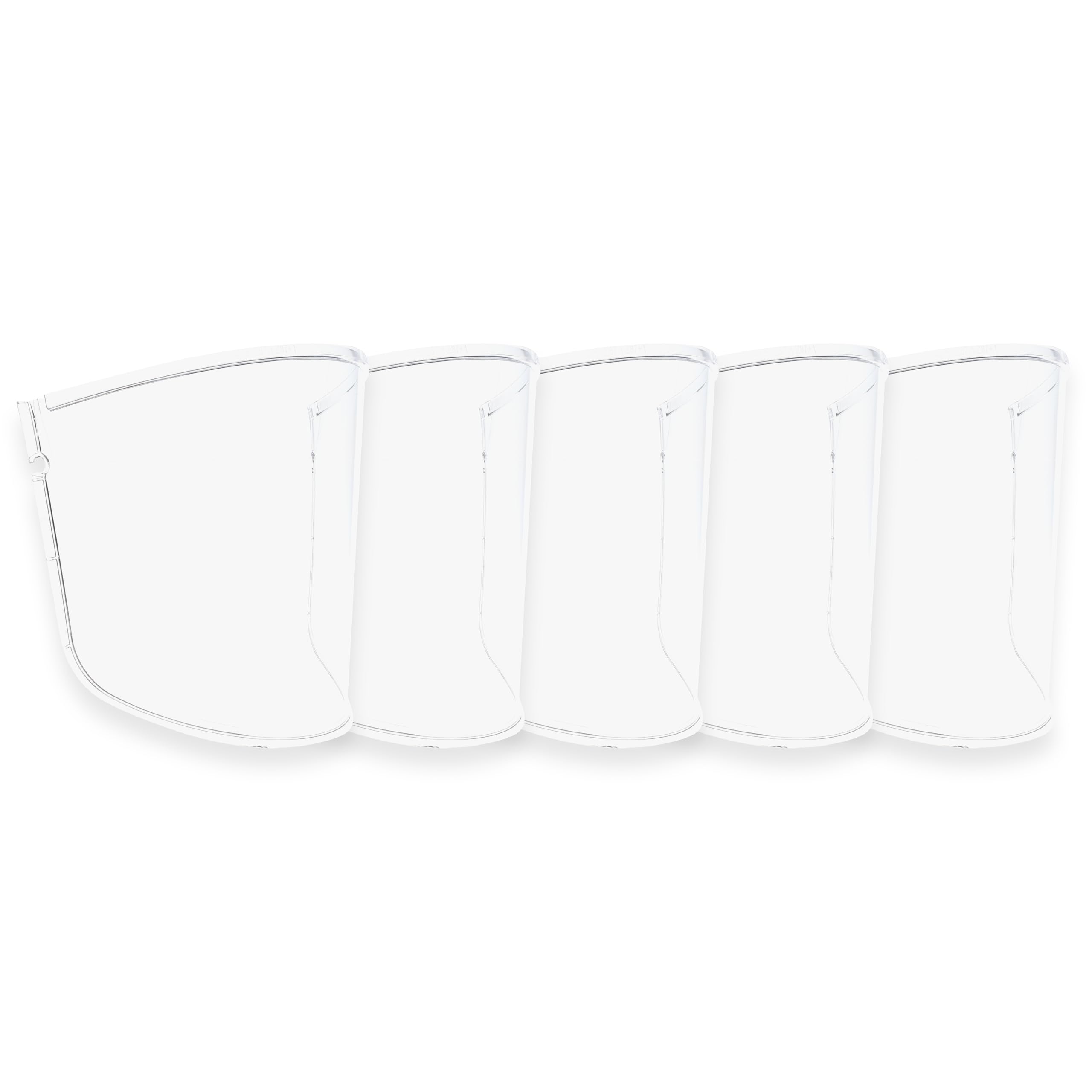 3 M Versaflo 37323-case estándar visera m-925/37323 (Aad), 5 EA/caso, Clear (Pack de 5)