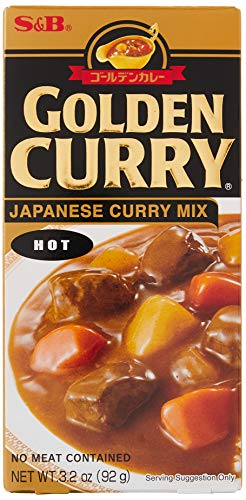 S&B - Golden Curry Sauce Mix - Hot 3.5 Oz.