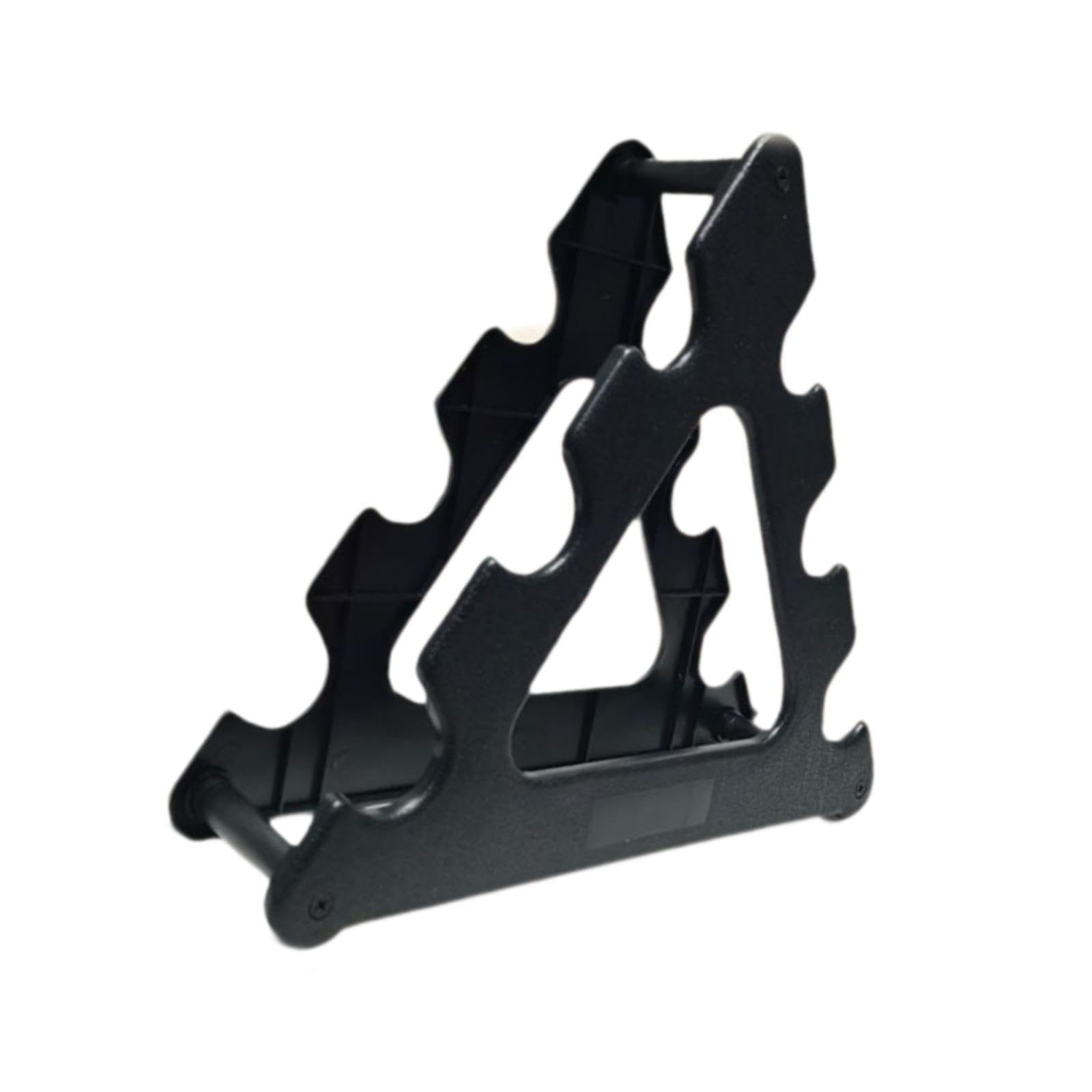 MERISHOPP 3 Tier Dumbbell Rack Weight Storage Organizer for Strength Exercise Workout| Sports Equipment | Outdoor Sports Gear | Exercise Gear-image-25