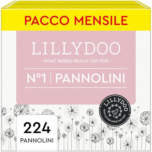 Pannolini LILLYDOO Taglia 1 (2-5 kg)