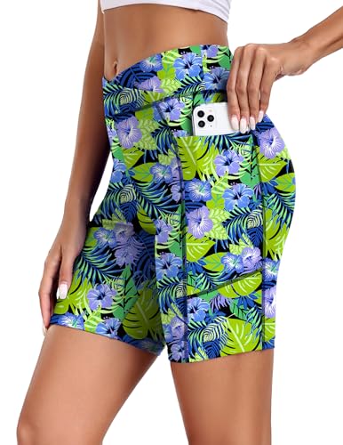 Ekouaer Women's 8.5' Board Shorts High Waisted...