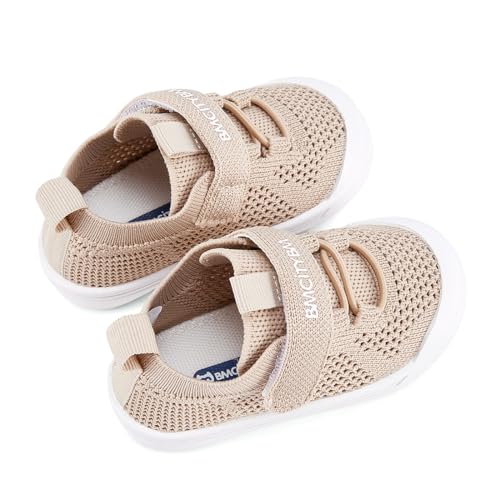 Image of BMCiTYBM Baby Shoes Boy Girl Infant Sneakers Non-Slip First Walkers 6 9 12 18 24 Months