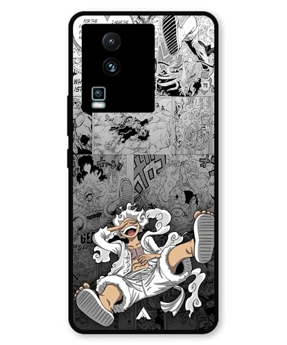 Image of Premium Anime 2 Case for iQOO Neo 7 Pro (Glossy Finish) Soft-Touch Metal TPU Back Cover, Shockproof, Designer, Aesthetic Mobile Phone Case