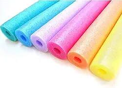 Kit 2 Espaguete Flutuador Para Natação Boia Para Piscina em Cores Sortidas