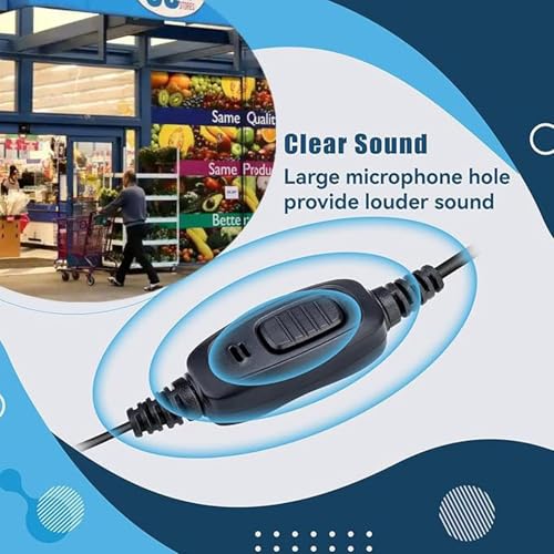 Image of Retevis Surveillance Radio Earpiece, Coiled Cord, for H777 /RT22 /RT68 /RT21