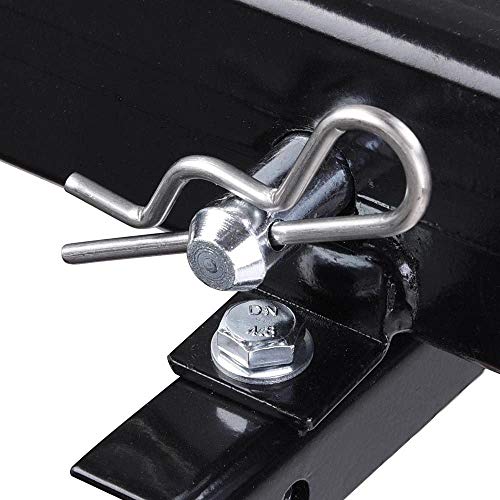 Golf Cart Trailer Hitch Fit for Backseat FOOTREST - Club CAR, EZGO, Yamaha by ELITEWILL - Thumbnail 5