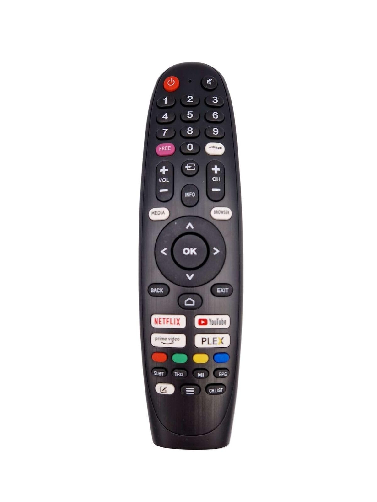 Image of the Generic Remote Control for Qilive TVs.