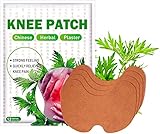 24pcs Pain Relieving Patches Relieve Knee Pain，Arthritis Knee Pain ，Knee Discomfort Relief Plaster, Moxa Hot Moxibustion Leg Pain, Relief Wormwood Sticker Self, Heating 12 Count/Box