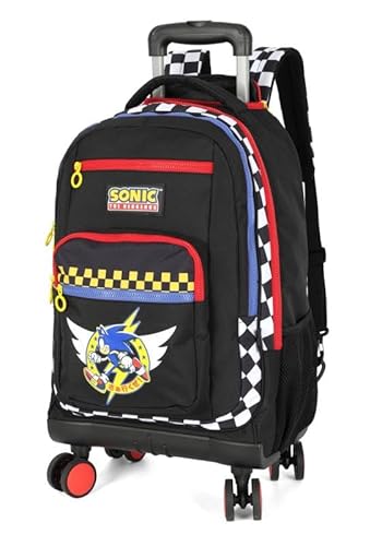 Mochila Carrinho Luxcel Sonic Branco Mc47552so