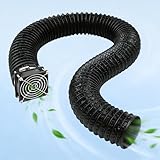 Baquler Fan Fume Extraction Kit for 3D Printer Enclosure 4000 RPM High-Efficiency Ventilation Low Noise Fan with Exhaust Pipe Flange Mesh Cover for Air Circulation Odors Smoke Harmful Particle Dust