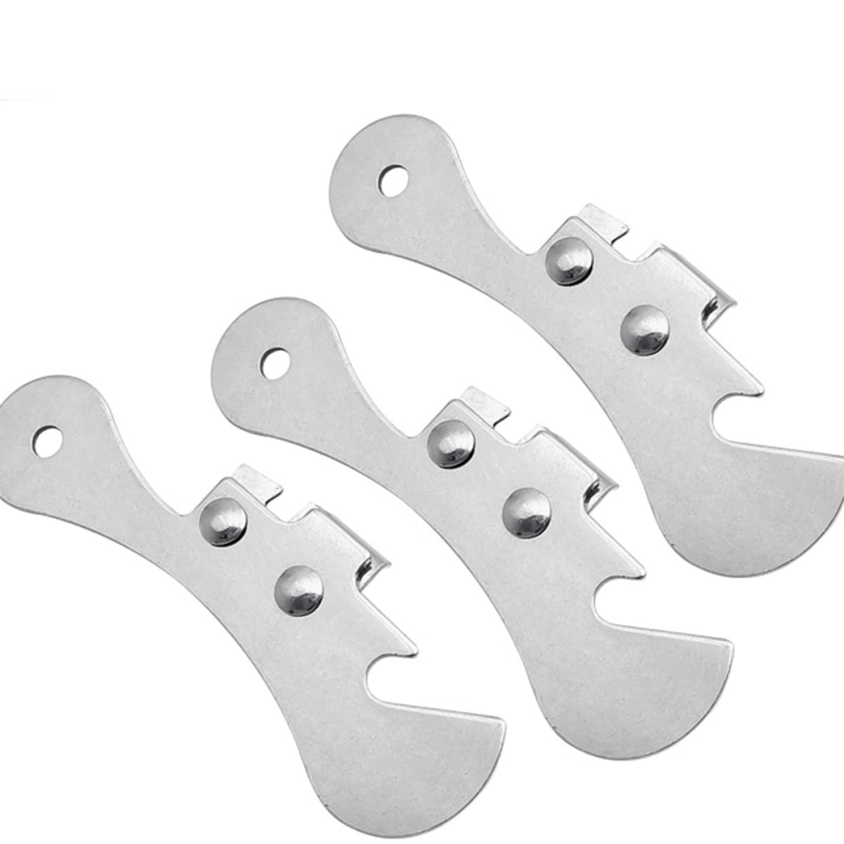 Cabilock 3 Set Apriscatole Manuale Professionale Acciaio Inossidabile Per Lattine E Bottiglie Utensile Ristoranti E Attività All Aperto 5 Pezzi * 3