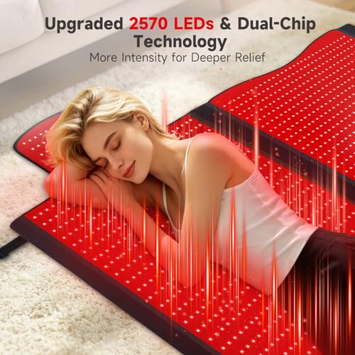 Cosnyu 2570-LED Red Light Therapy Blanket