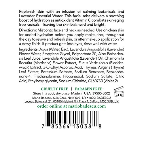 Mario Badescu 4351354282 Facial Spray 2 Piece Set, Includes Aloe, Chamomile & Lavender Face Mist Plus Aloe, Cucumber, Green Tea Face Mist thumb #1