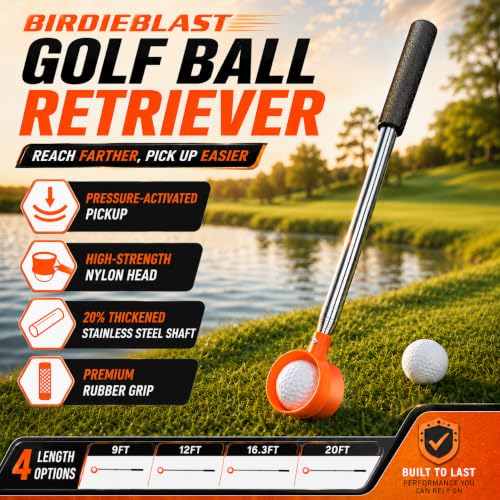 BIRDIEBLAST Stainless Steel Retriever