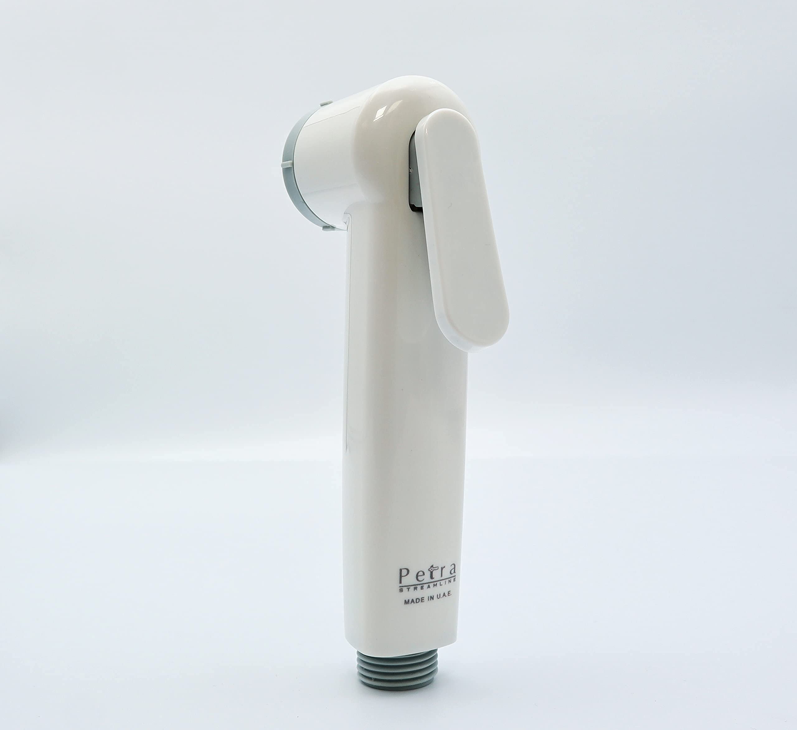 Petra Streamline Shattaf White Hand Trigger (Head and Wall Bracket) - Made in UAE