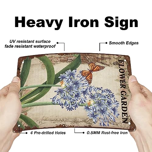 SUPERDANT Targa in Metallo in Metallo Flower